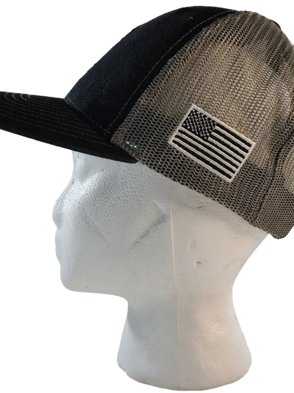 Mens Dark Gray & Black Adjustable Mesh Back John Deere Pape Machinery Brand Cap